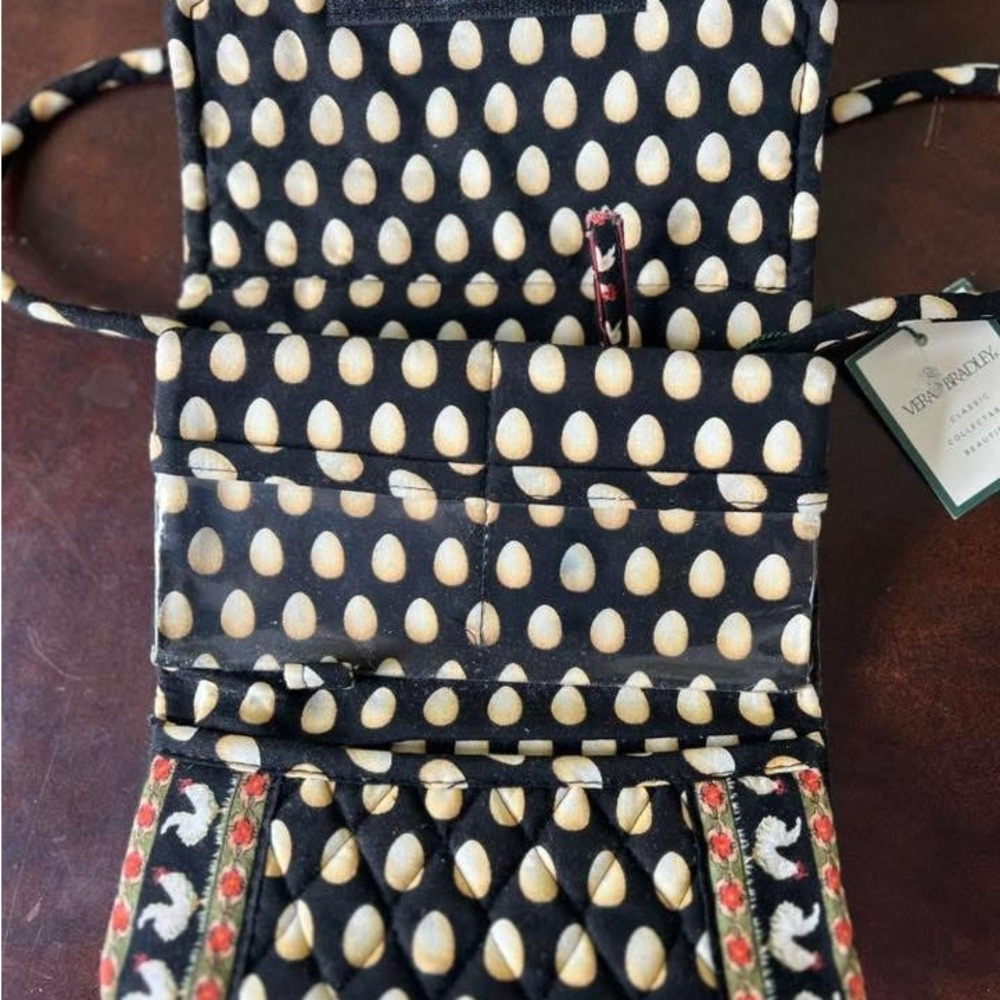 *NWT* Vintage Vera Bradley “Chanticleer” Spring 1998 Crossbody Wallet - Picture 3 of 3